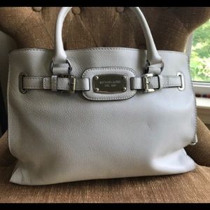 Michael Kors white handbag